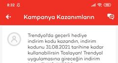 (TEKRAR AKTİF) Tosla Trendyol 150/25 (Kod) ve İstanbulkart 15 TL Yüklemeye 5 TL Hediye