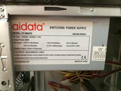  AIDATA 300W PSU KASA DVD-WRITTER VE KART OKUYUCU KELEPİR FİYATA