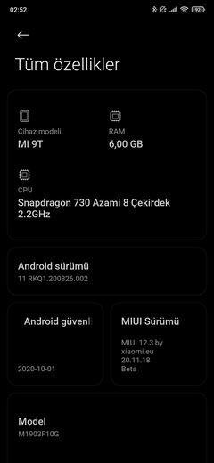 ★ Xiaomi Mi 9T ★ Ana Konu ★ MIUI 12.1 - ANDROID 11 ★ -İLK MESAJI OKUYUN LÜTFEN!!-