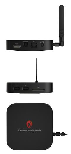  Xtreamer Multi-Console: Airplay, Miracast, Media player, Oyun, Android TV Box