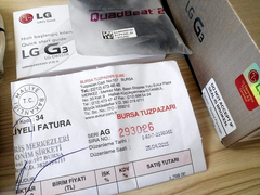  LG G3 Titan 16 GB 19 Ay LG Türkiye Garantili - SATILDI