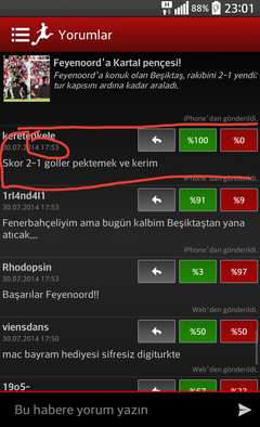  Feyenoord - Beşiktaş | 30.07.2014 | Şampiyonlar Ligi 3. Eleme Turu