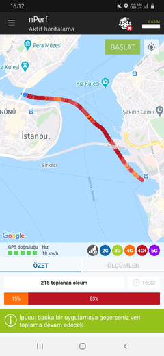 TÜM OPERATÖRLER 4,5G HIZ TESTİ [ANA KONU] 5G YE DOĞRU ADIM ADIM