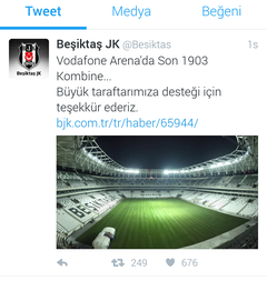  Beşiktaş'ımızın Yeni Stadyumu Vodafone Arena [Ana Konu]