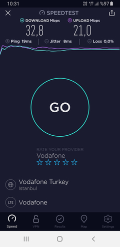 TÜM OPERATÖRLER 4,5G HIZ TESTİ [ANA KONU] 5G YE DOĞRU ADIM ADIM