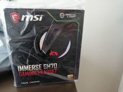 (SATILIK) MSI GH70 kulaklık Sıfır Açılmamış Paketinde 1000₺