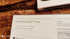 Surface Pro6  i7 8.Nesil Cpu 256GB/ 8GB + Klavye+Kalem