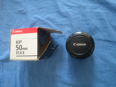 Canon 50 mm 1.8 II lens