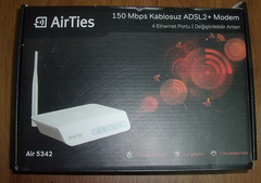  30tl Kutulu - AIRTIES Air 5342 150 Mbps 4 Portlu Kablosuz Modem