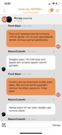 MarionCobretti'den alışveriş yaparken 2 kere düşünün.