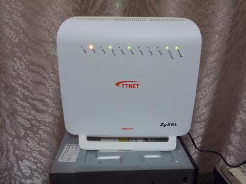 SATILMIŞTIR Zyxel VMG 3312-B10B VDSL2 Modem (Tüm Operetörlerde Çalışır)