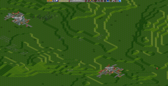 OpenTTD (Transport Tycoon) Büyük ölçekli Türkiye Haritası