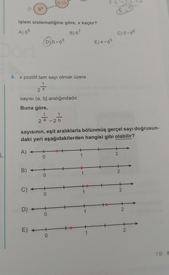 345 üslü sayı