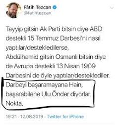 Fatih Tezcan hakim Karşısında Atatürkçü Oldu: Atatürk'e Hakaret Edene Kadar Bana Küfür Edin