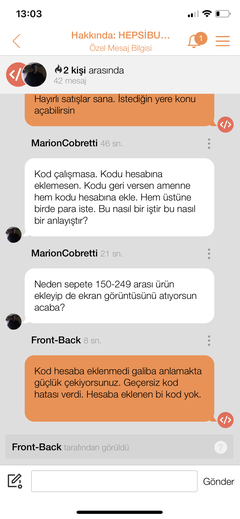 MarionCobretti'den alışveriş yaparken 2 kere düşünün.