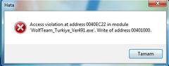  could not init client shell ! hatası ve çözümü bulundu.