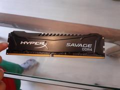 SATILDI Kingston 8GB HyperX Savage Black DDR4 2133MHz CL13 XMP Single