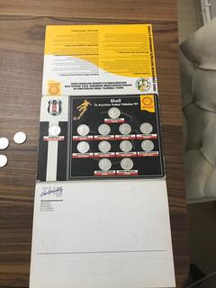 97 YILI SHELL OYUNCU MADENİ PARLARI BJK TAM SET