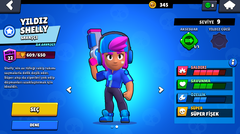 SATILIK BRAWL STARS 19.000 KUPA 35 FULL HERO