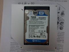  2.5'' 750GB WD BLUE 5400 RPM + 2.HDD YUVASI