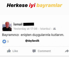 [sizer] Ramazan Bayramı Bayramlaşma Konusu