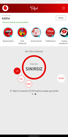 Vodafone Limitsiz Tarifeler! (ANA KONU)