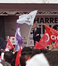 Erdoğan: İstihbarattan aldığım bilgiye göre İnce'nin mitingine katılanların neredeyse tamamı HDP’li