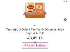 A101, Altınkılıç Inek Peyniri 21.95 TL, Migros'tan atak geldi