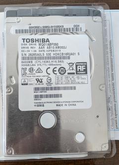 (İNDİRİM) Satılık HDD 2 Adet Toshiba 1 TB 2.5"