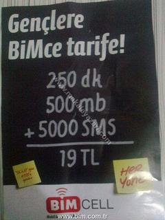 BİMCell GENÇ Paketine Hoşgeldin Deyin! (20 GB + 5 GB =172₺)