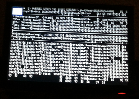 Bilgisayar açılışta ekran böyle oluyor