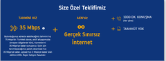 TurkNet, aktif altyapıda download ve upload hız limitlerini güncelledi!