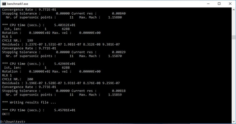Euler3D Benchmark (Hesaplamalı Akışkanlar Dinamiği Testi)