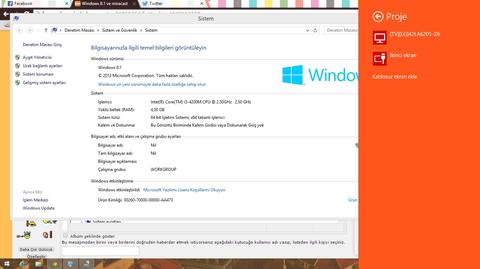 Windows 8.1 ve miracast