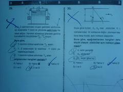  Son Denememdeki Yapamadıgım Fizik Soruları Yardımcı Olun Acil !