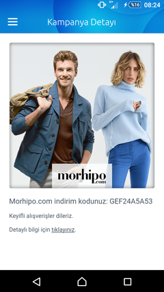 Yapı Kredi Morhipo 30 tl İndirim Kodu Veriyor (200 tl alt limit)