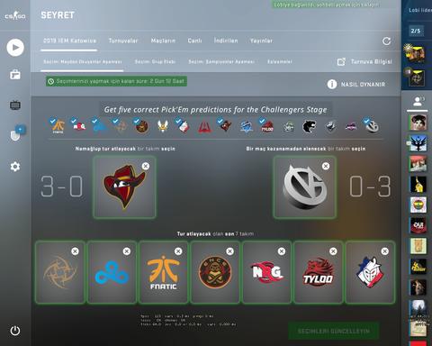 CSGO Pickem Tahminleriniz Nelerdir ?