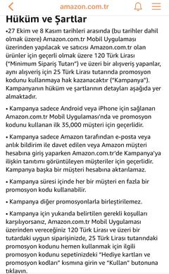 Amazon Türkiye İndirimleri, Fırsatları ve Kampanyaları [ANA KONU]