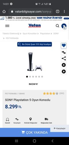 Playstation 5 Türkiye Sipariş Verenler