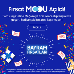 SAMSUNG ONLINE MAĞAZADA *FIRSAT MODU*