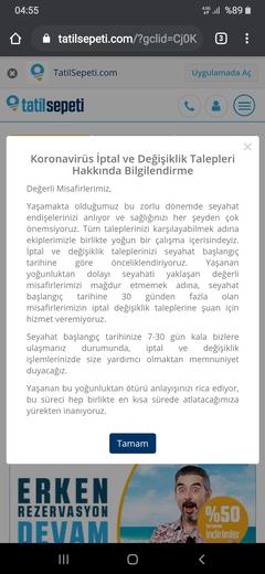 Tatil sepeti sigortaya rağmen para iadesi yapmıyor !!