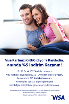  ▓ GittiGidiyoR 'da Akbank Chip-Para Kampanyası (16 Ocak - 14 Şubat)