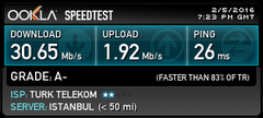  TTNet VDSL vs Superonline VDSL Ping