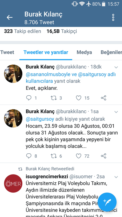 BURAK KILANÇ: BU GECE AÇIKLANIYOR