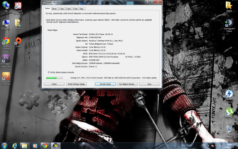 SAĞLAM PC VAR OYUN YOK LÜTFEN İÇERİ