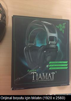  [SATILIK][FİYAT DÜŞTÜ!!]ÖLÜ FİYATINA VERİYORUM RAZER TİAMAT ELİTE 7.1  KULAKLIK[ÇOK ACİLLL]