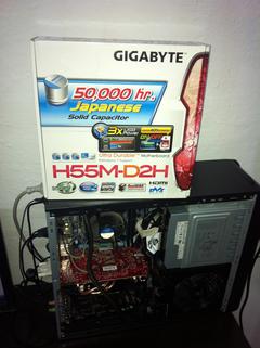  Gigabyte H55M-D2H-Intel i3 540 3.06GHZ CPU 220TL