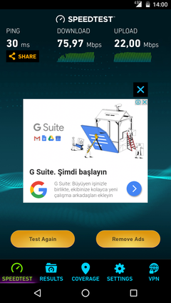 TÜM OPERATÖRLER 4,5G HIZ TESTİ [ANA KONU] 5G YE DOĞRU ADIM ADIM