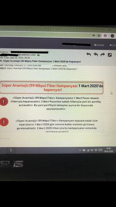 Vodafone fiber ilk fatura hediye + 99 mbps 99tlden başlayan fiyatlarla