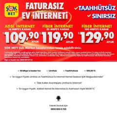 Şoknet Taahütsüz Ev İnterneti 100 Mbps 165₺